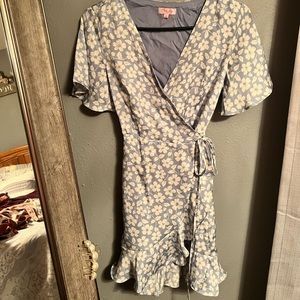 Pink lily dress